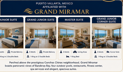 FyrnIX Puerto Vallarta Luxury Escape – Grand Matlali or Grand Miramar Suites | $99.99