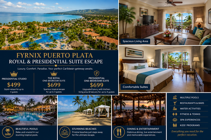 FyrnIX Puerto Plata Royal & Presidential Suite Escape — From $499