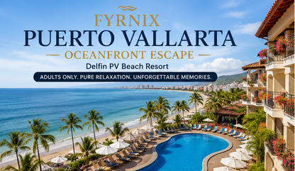 FyrnIX Puerto Vallarta Oceanfront Escape at Delfin PV Beach Resort