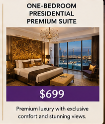 FyrnIX Dubai Luxury Suite Escape – Habtoor Palace or V Hotel | From $259