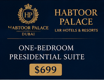 FyrnIX Dubai Luxury Suite Escape – Habtoor Palace or V Hotel | From $259